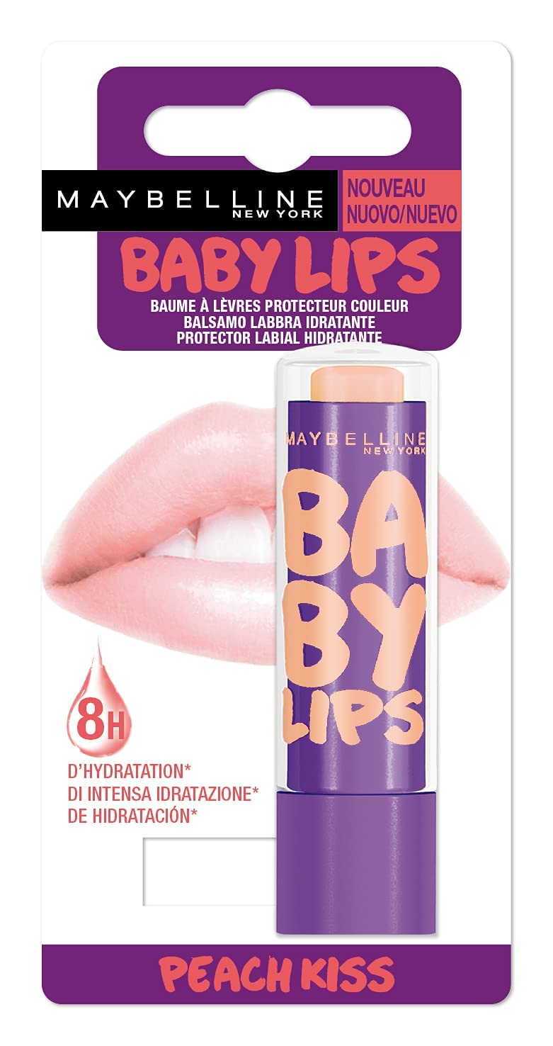 Gemey Maybelline Baby Lips Lip Balm Peach Kiss
