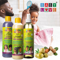 ICAN LONDON BABY LOVE KIDS NATURAL SHEA BUTTER DETANGLING MOISTURIZING LOTION 435ML