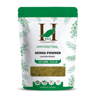 H&C HERBAL INGREDIENTS EXPERT H&C 100% Pure Natural Henna Powder (Lawsonia Inermis) 227 Gms (1/2 Lb) For Hair…