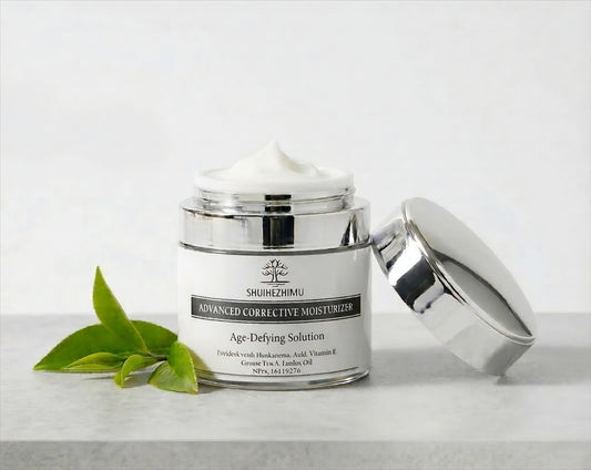 SHUIHEZHIMU Advanced Corrective Moisturiser, Age-Defying Solution with 2.5% Retinol, 10% Hyaluronic Acid, Vitamin E