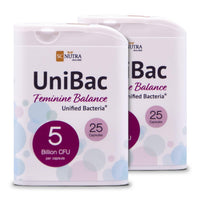 sc nutra UniBac Feminine Balance – Unified Bacteria – Probiotics for Women – Vaginal & Intimate Flora Support – Lactobacillus reuteri RC-14® & Lactobacillus rhamnosus GR-1® – Vegan Capsules (50 Count)