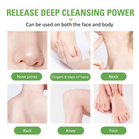 Trendyfave 2PCS Aloe Vera Purifying Exfoliating Gel, Face Scrub Exfoliator With Aloe Vera Gel, Aloe Silky Peeling Gel, Gentle Exfoliating, Exfoliating Face Wash, Exfoliating Gel For Dark Neck, Face&Body