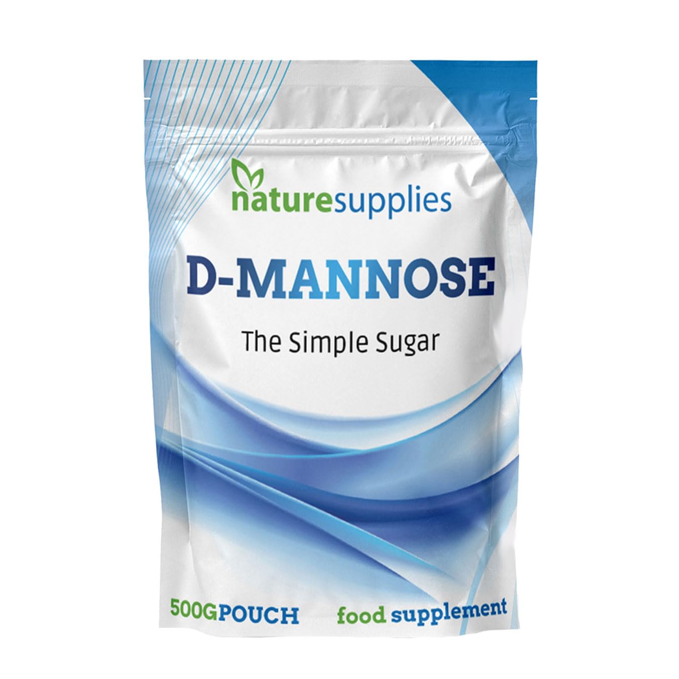 naturesupplies D-mannose Powder Bulk Buy 500g | D Mannose Supplement | GMO Free Vegan Friendly - Naturesupplies (500 g (Pack of 1))