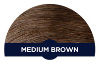 KeraFiber Professional Hair Building Fibres - Natural Keratin Hair Thickener Fibres, Medium Brown (5g/0.17oz) - Travel Pack