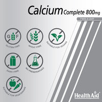 HealthAid Calcium Complete 800mg - 120 Tablets