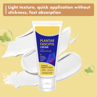 Plantar Fasciitis Relief Cream - Foot Cream for Cracked Heels and Dry Skin, Heel Pain Relief for Plantar Fasciitis, Heel Spurs & Sore Feet