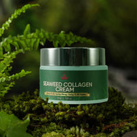 NATUREGURU Seaweed Collagen Face Cream. Seaweed derived Collagen cream for ageing skin, anti ageing with natural seaweed Collagen for Ultimate Hydration. 50g/1.76oz