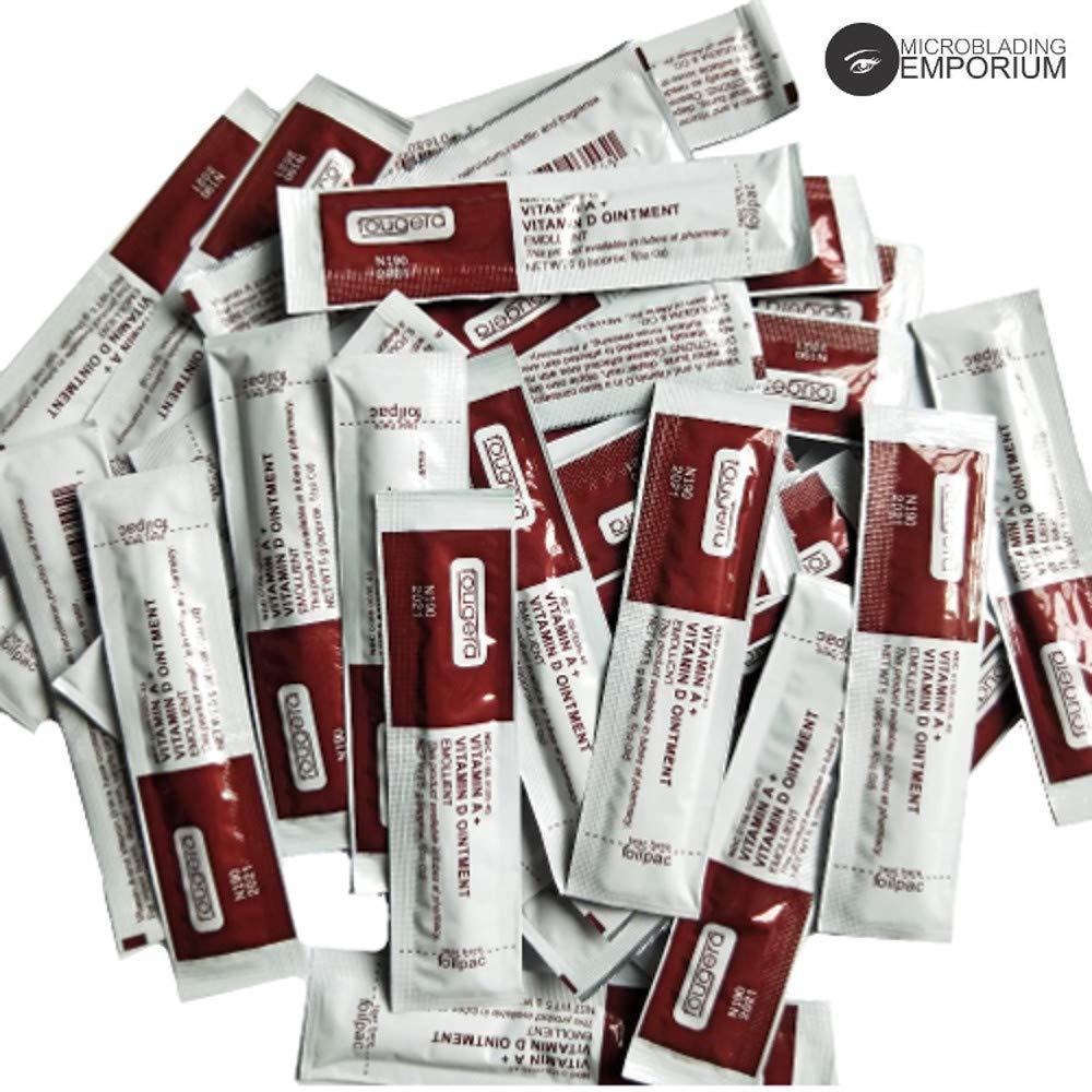 Fougera Tattoo Aftercare Cream For Microblading Permanent Make Up Vitamin A & D Ointment (25)