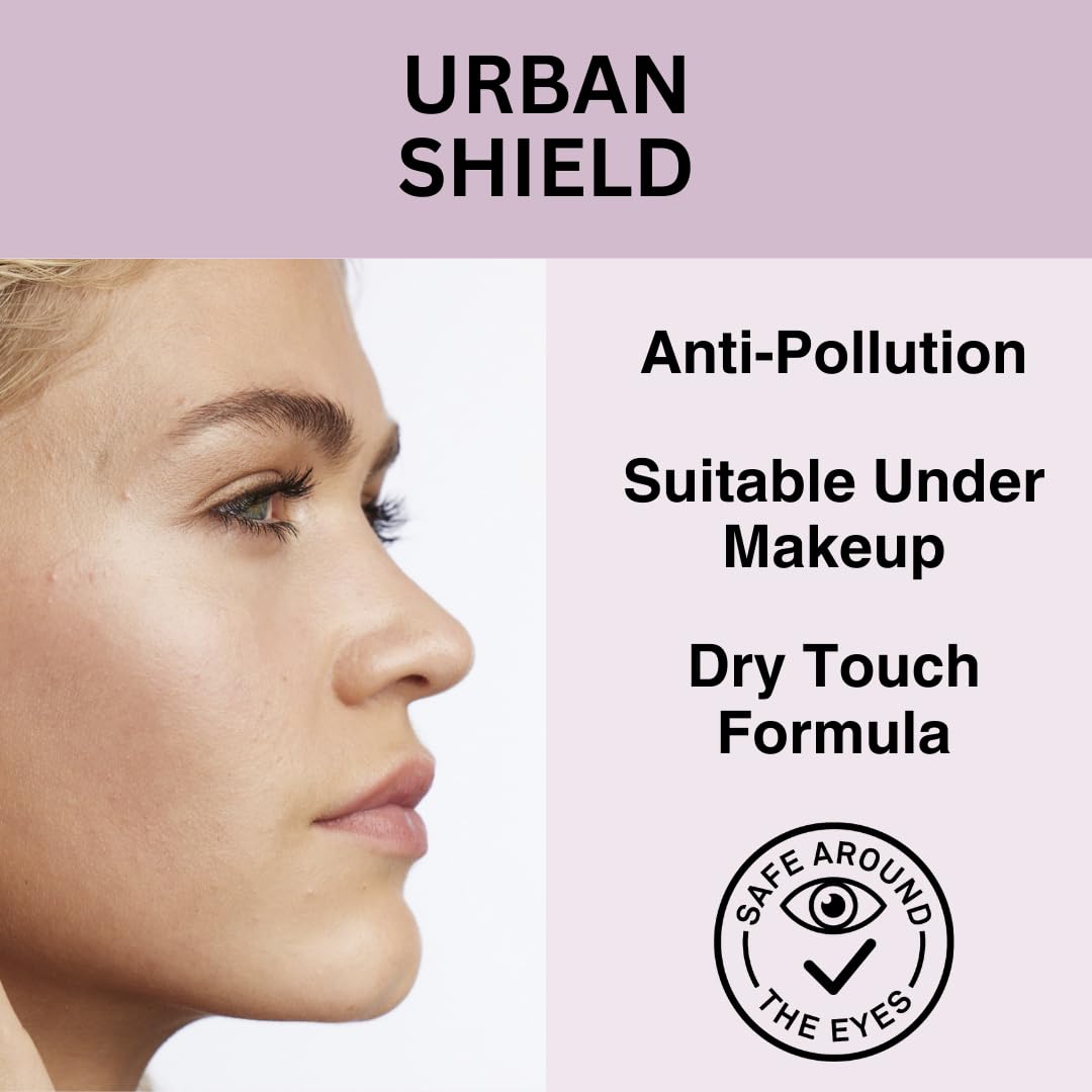 RIEMANN P20 Urban Shield SPF50+ FACE 50g UV Protection Cream, Anti-Pollution, Up To 10 Hours Protection, High Performance UVA-PF Protection Securing Skin Against Future Damage