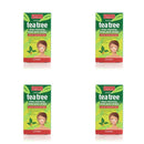 4 x Boxes of Tea Tree Cleansing Nose Pore Strips for Blackheads 4x6 strips