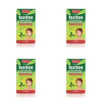 4 x Boxes of Tea Tree Cleansing Nose Pore Strips for Blackheads 4x6 strips