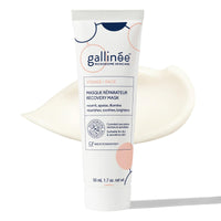 gallinée Gallinée - Face Recovery Mask - Nourishing & Hydrating Face Mask - With Prebiotic Oat Oil & Probiotic Complex & Shea Butter - Dermatologically Tested - For Dry & Sensitive Skin Types - 50 ml