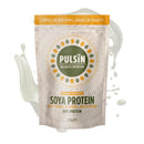 Pulsin - Unflavoured Vegan Soya Protein Powder - 250g - 9g Protein, 0.1g Carbs, 39 Kcals Per Serving - Gluten Free, Plant Based, Palm Oil Free & Dairy Free Protein