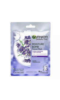 Garnier Moisture Bomb Lavender Sheet Mask x 1