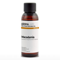 Aroma Labs ORGANIC - MACADAMIA Oil - 50mL - 100% Pure, Natural, Cold Pressed and AB Certified - AROMA LABS (French Brand)