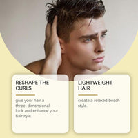 AuraAnge Men's Sea Salt Liquid for Hair - Volumizing, Texturizing, & Non-Greasy - Ideal for All Hair Types - 150ml