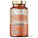 Time Health Lutein 40mg with Zeaxanthin 2mg – New Micro-encapsulated Formula – 100% Pure Natural Highly Bioavailable – UK Manufactured - 120 Capsules