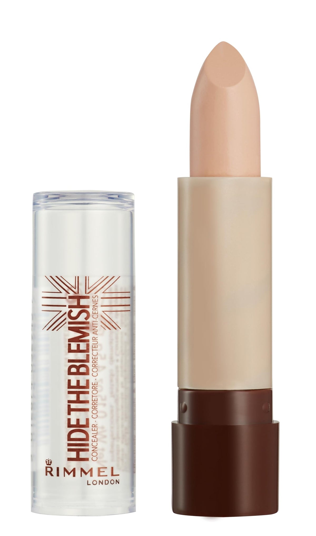 Rimmel London Hide The Blemish Concealer, 4 Natural Beige, 4.5 g, (Pack of 1)