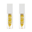 Sol Beauty Salted Caramel Vanilla Lip Oil with Cocoa Butter and Shea Butter, Hydrate and Soften your Lips, Vegan Friendly and Cruelty Free Lip Oil 2 x 3g