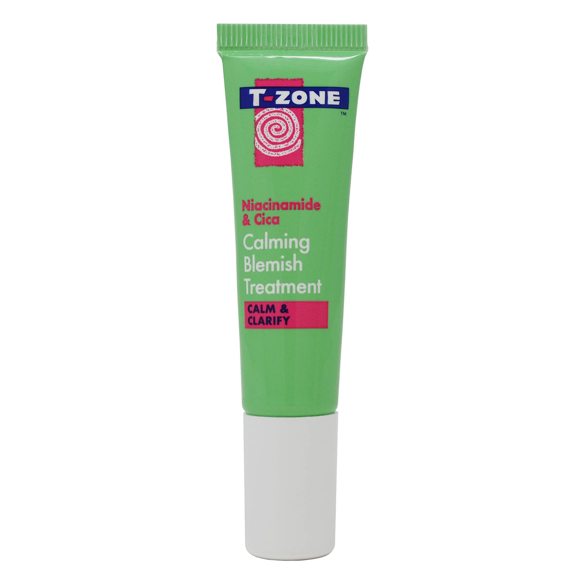 T-Zone Niacinamide & Cica Calming Blemish Treatment (8ml) - Calms & Soothes. Helps Reduce Blemishes. With 10% Niacinamide
