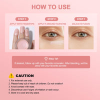 SALROAL Under Eye Brightener,Eye Concealer Instant-Anti Aging Eraser,Colour-Matching Corrector Eye Brightener Highlighter Primer for Dark Circles,Blemish Concealer,Korean Makeup