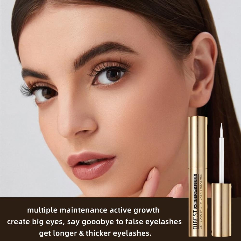 Mornery Eyelash Growth Serum - Premium Lash Serum for Eyelash Growth/Eyelash Enhancing Serum Boost Lash Growth Serum, Advanced Formula for Longer, Fuller and Thicker Luscious Lashes