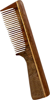THE Unltd India Sheesham Wood Comb | Handmade Comb for Hair Care | Hair Comb for Detangling | Anti-Static | Fine Tooth Brush Best for Beard and Moustache