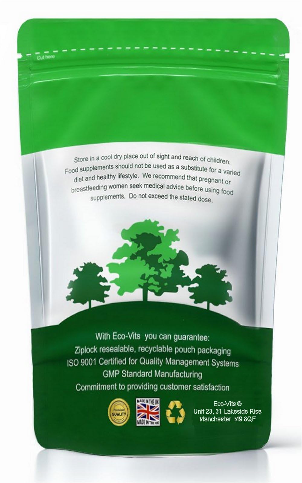 ECO-VITS Nattokinase 6000FU 240 Capsules Narrowing of The Arteries, Healthy Circulation, Helps Blood Flow