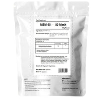 UKHealthHouse 100% Pure MSM Powder 250g – Vegan Methylsulfonylmethane Supplement – Joint, Muscle & Collagen Support – Food Grade Sulphur for Detox & Inflammation Relief