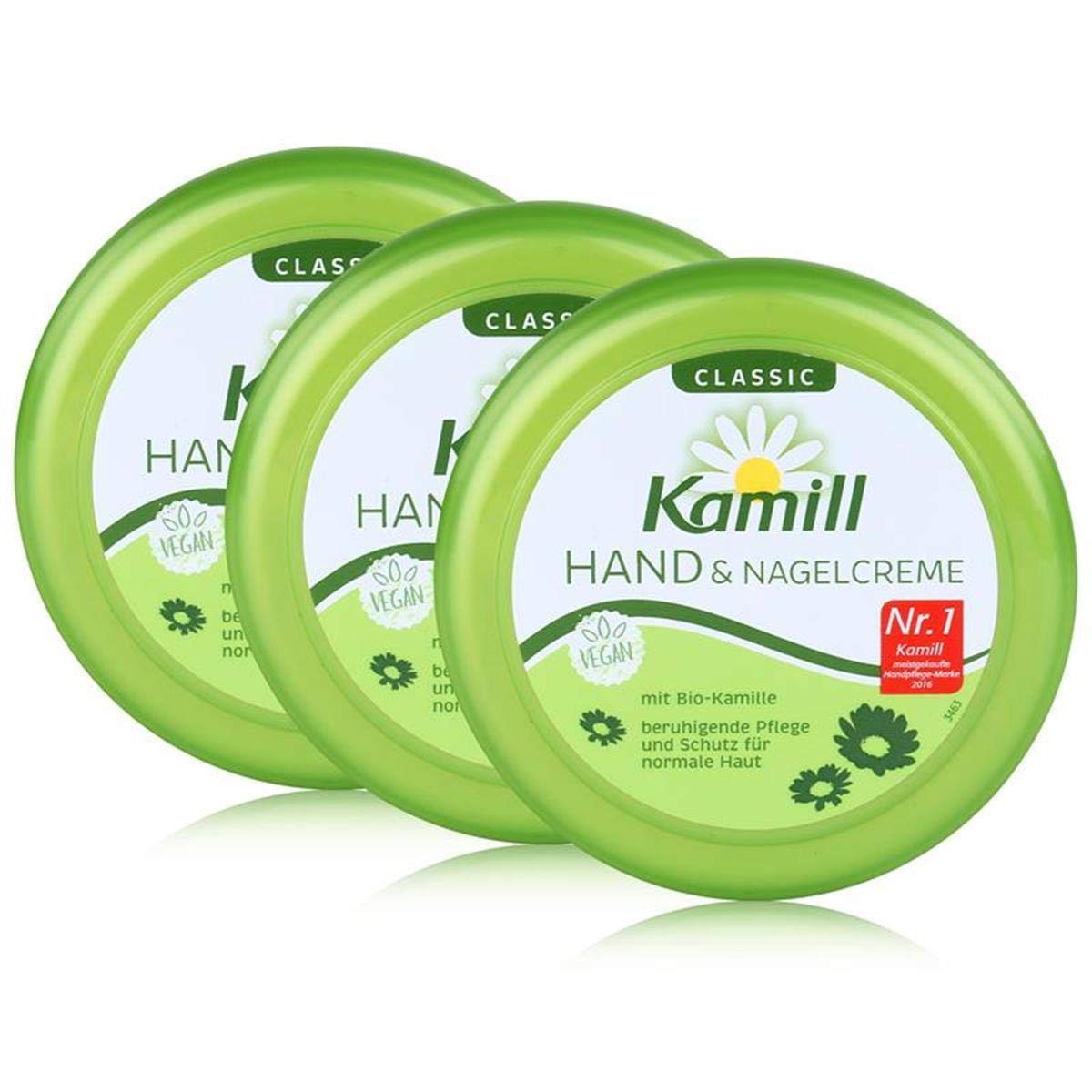 Burnus Kamill cream, tin, 150 ml, pack of 3