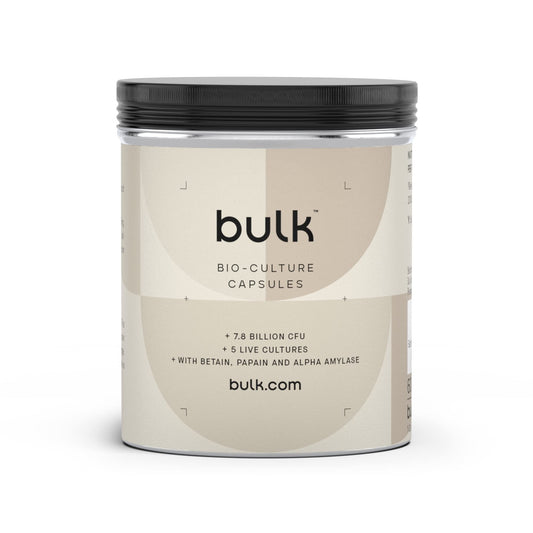 Bulk Complete Bio-Culture, Probiotic Capsules, Pack of 60, Packaging May Vary