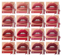 LANGMANNI Matte Liquid Lipstick Makeup Set Velvety Long Lasting Waterproof High Pigmented Velvet Lipgloss Kit Beauty Cosmetics Makeup Gift Set (16PCS)
