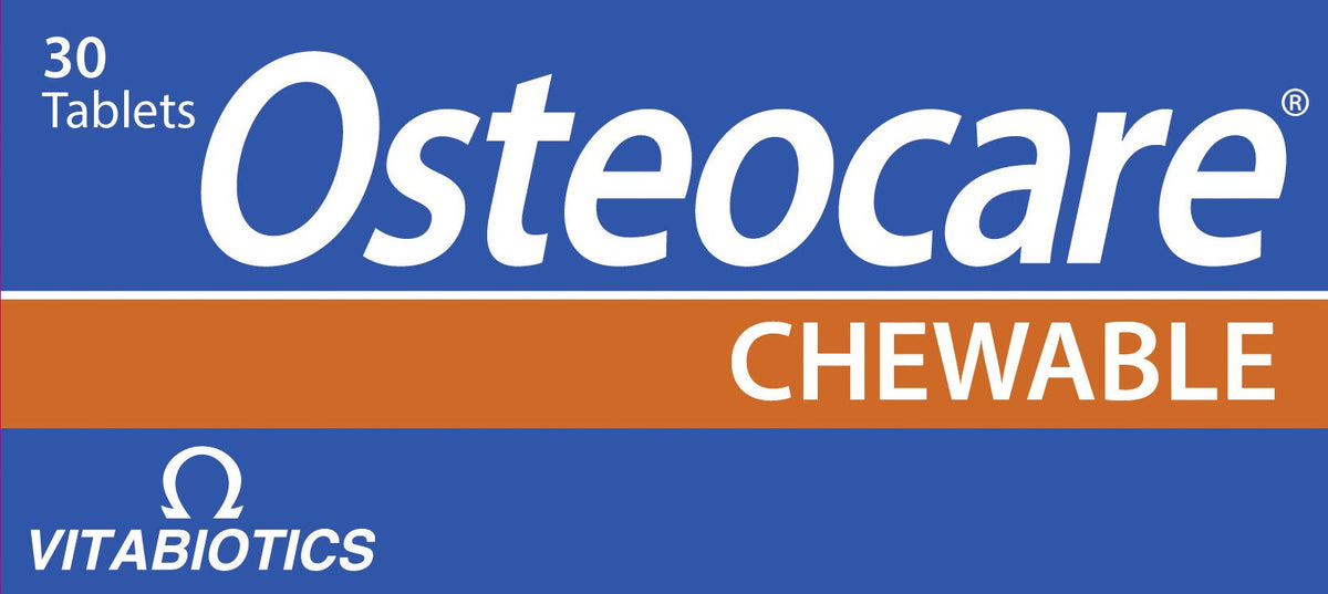 Osteocare Vitabiotics Chewable Tablets, 30 count