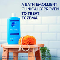 Oilatum Emollient Bath Liquid for Eczema, Psoriasis and Dry Skin Conditions, Soothing Formula for Sensitive Skin, Hydrating Relief for Itchy, Irritated Skin, 1 x 500ml