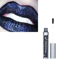 Phoera AquaPurity PHOERA Matte to Glitter Flip Lip Gloss Liquid Lipstick Waterproof Glossier Long Lasting Kiss Proof Metallic Sparkle Lips Makeup Moisturiser (102 ICONIC)