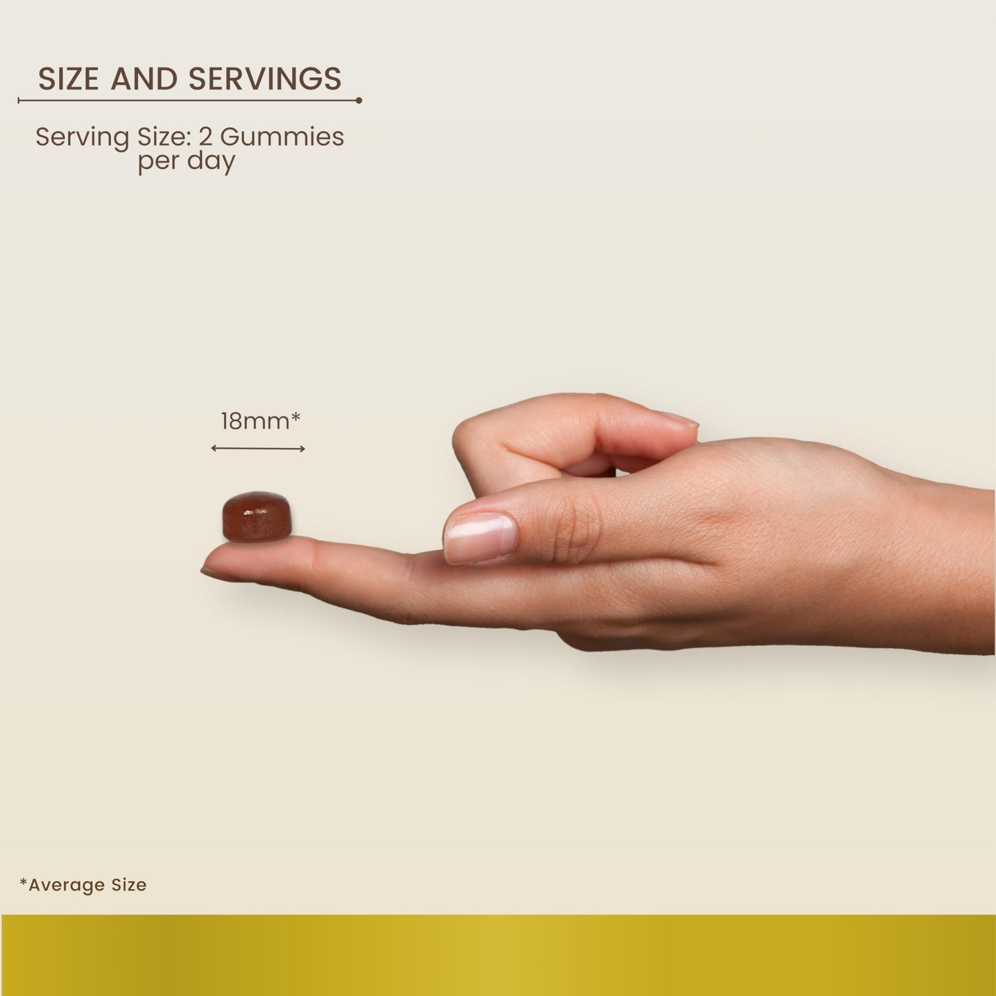 Ashwagandha Calm Complex, 60 Gummies – 1 Month Supply, Mango Flavour and Great Tasting, Natural Harmony Gummies for Stress Relief, Emotional Balance and Mood Support, Vegan & Gluten-Free