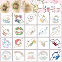 Yangsiw Cinnamoroll Temporary Tattoo for Fans, 20 Sheets Big Temporary Tattoo Body Art Tattoo Stickers,Goody Bag Stuffers Party Bag Fillers (2x2 Inch)