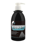 Volcanic Ash Mud Body & Face Wash, 250ml, Antioxidant and Anti-inflammatory Properties