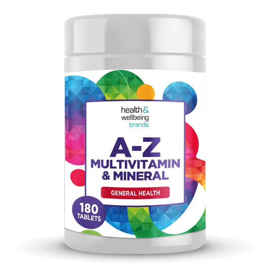 Club Vits A-Z Multivitamin and Minerals 180 Tablets, Vitamins for Men's and Women's, 23 High Strength Vitamins and Minerals Including Iron, Zinc Vitamin C and More (180)