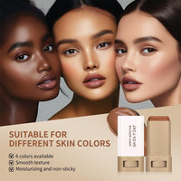 Mubuni Beauty Balm Serum Boosted Skin Tint,Foundation Sticks,Mira/cle Balm Founda/tion,Makeup Found/ation Stick,3 In 1 Solid Tinted Moisturizing Serum Founda/tion,Face Stick-Hydrating Concealer#02