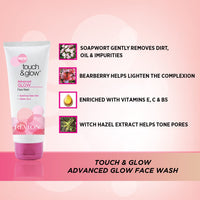 Revlon Touch and Glow Advanced Fairness Face Wash, 100g
