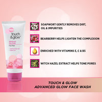Revlon Touch and Glow Advanced Fairness Face Wash, 100g