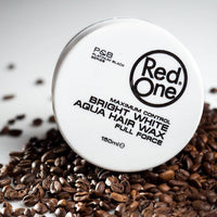 RedOne Hair Styling Aqua Wax White 150 ml | Ultra Hold | Gel Wax | Peach Scent | Maximum Control