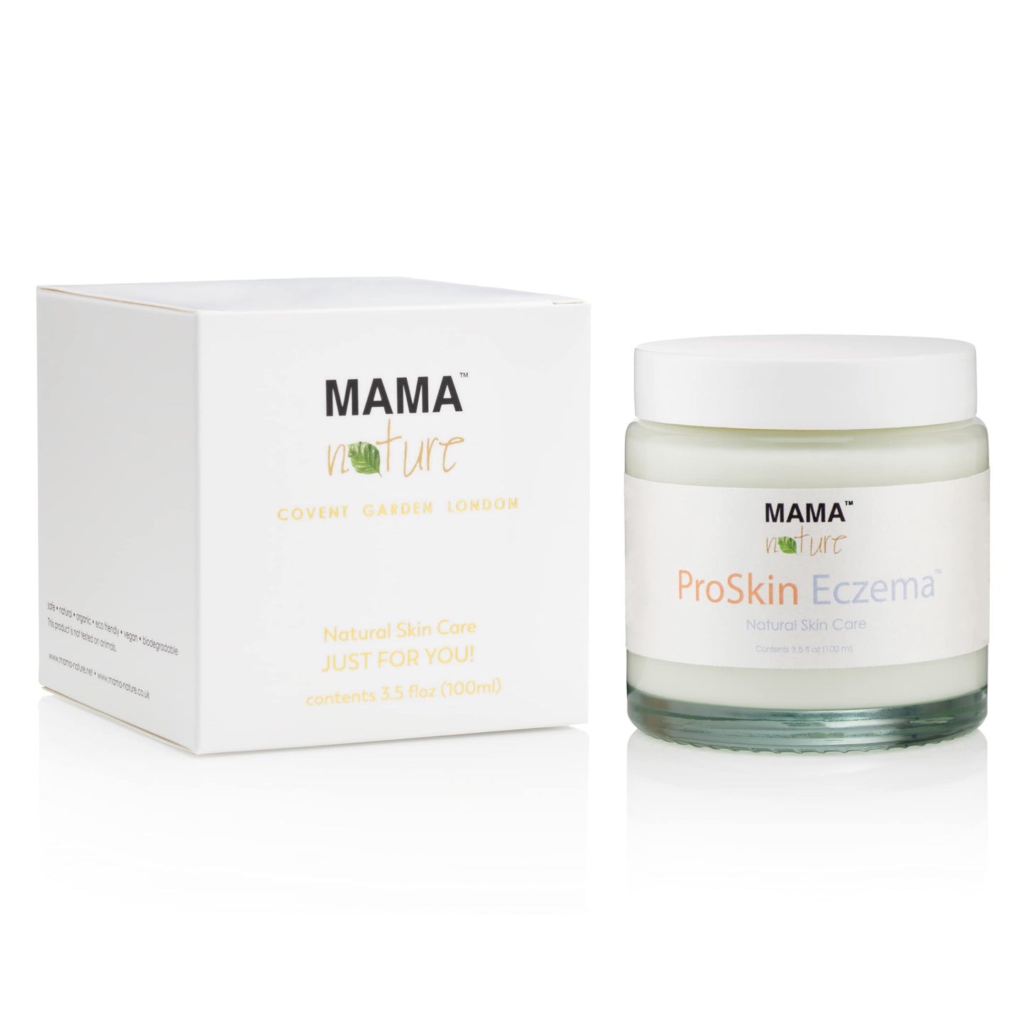 Eczema Relief Natural Skin Cream - Mama Nature ProSkin Lotion - Natural Treatment. Helps Relieve Dermatitis and Dry Skin. Handmade. - 3.5 fl oz/100 ml