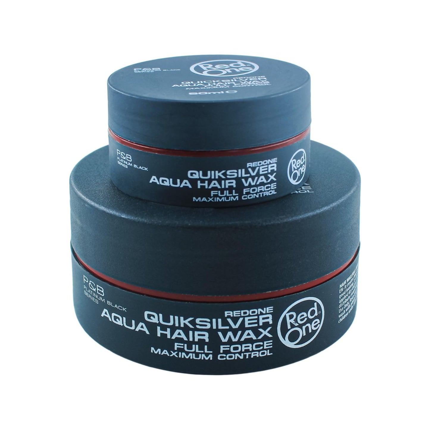 Redone Hair Styling Aqua Wax Grey 50 ml | Firm Hold | Hair Gel Wax | Ultra Hold | Men & Women Hair Wax | Manol, Mixcherry Scent | Maximum Control