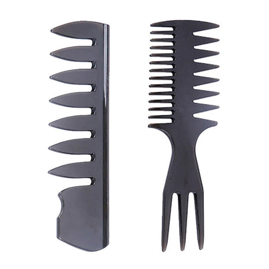 Generic Wide Tooth Comb, Anti-Static Hair Combs Mens Comb Set Hair Comb Professional Shaping & Wet Pick Comb Set for Long Curly/Thick Hair
