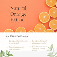 SunVit-D3 Vitamin D3 Kids' Drops 2000IU (20ml Orange Flavour)