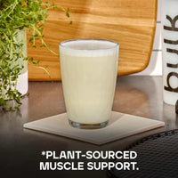 Bulk Vegan Protein Powder, Unflavoured, 500 g, New & Improved Formula, 14 Servings, Packaging May Vary