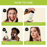 Clarifying Toner for Face - Salicylic Acid Toner - Spot and Oil Control, Cruelty-Free Skincare by The Natural and Organic Family - 7.04 oz