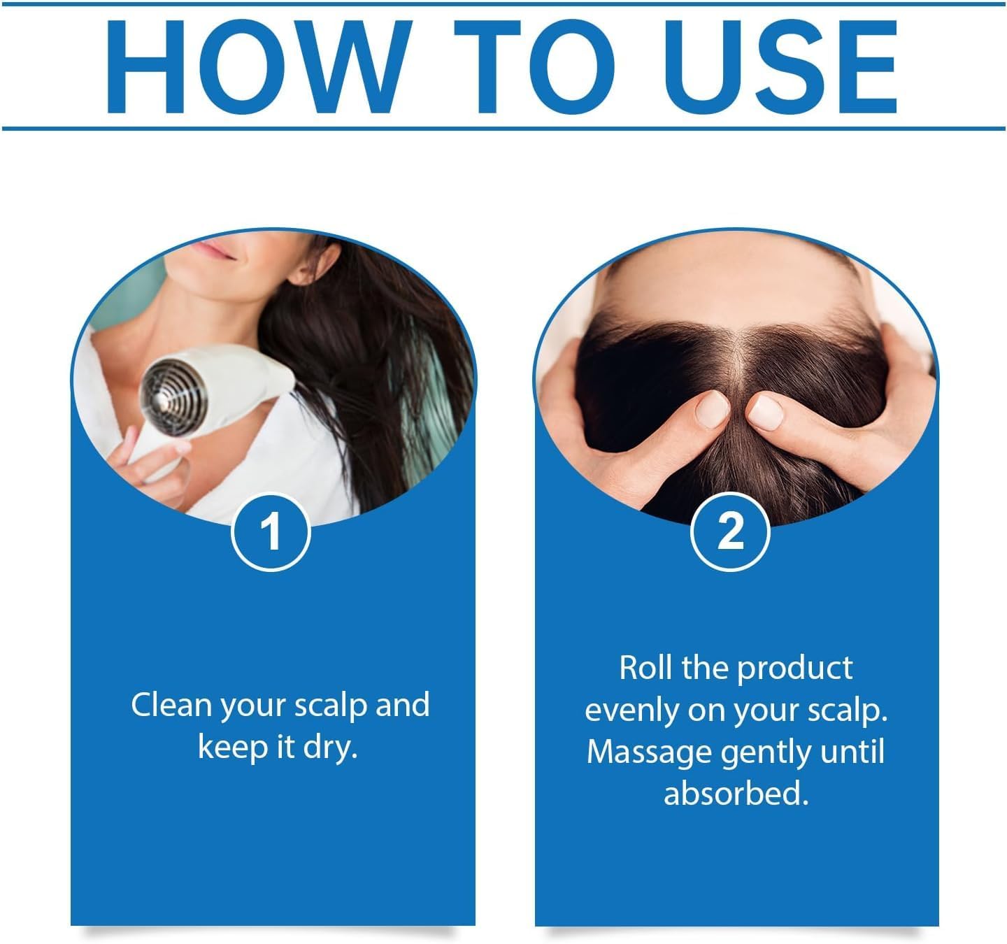 DAMIGHT 2Pcs Seapuri Scalp Serum, Scalpy Hair Growth Serum for Hair Loss, Scalp Cooling Hair Ampoule, Scalp Massager Treatment for Women and Men, Non-Greasy, Lightweight, Exfoliate Dandruff (C)